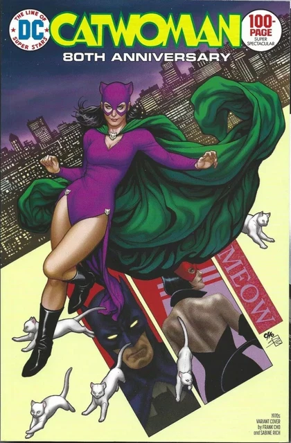 Catwoman 80th Anniversary Super Spectacular #1 2020 Frank Cho 1970s Variant DC