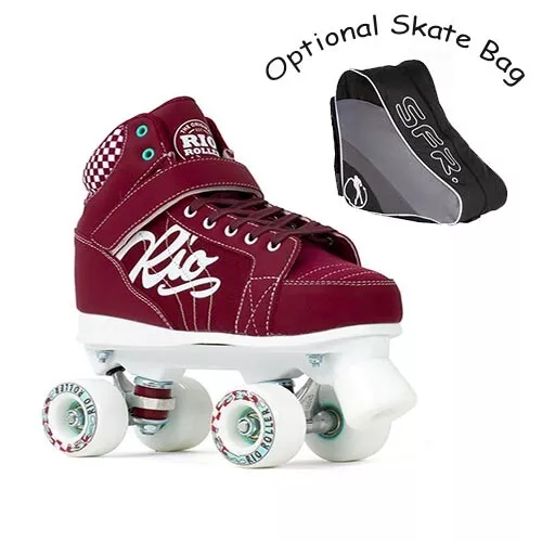 Rio Roller Mayhem II Quad Skates - Red