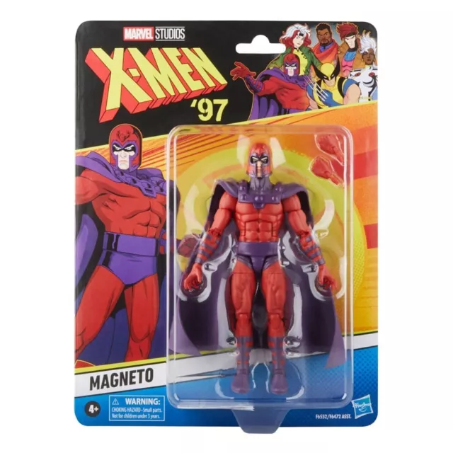 X-Men '97 Marvel Legends Actionfigur Magneto 15 cm Sammeln Comic Hasbro NEU