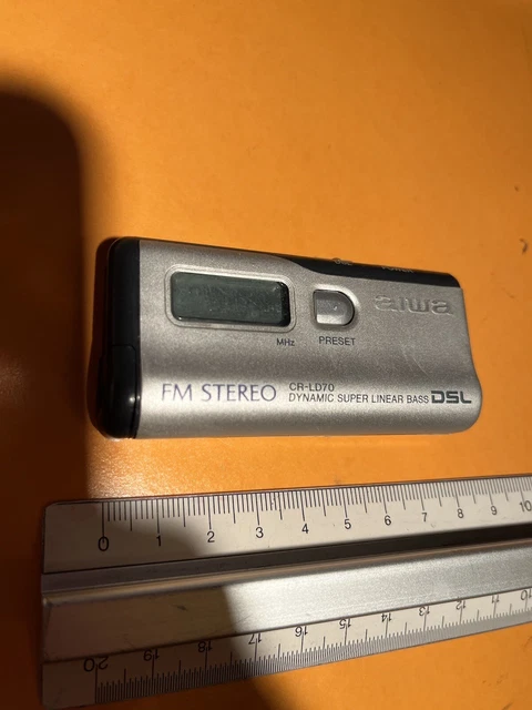 Aiwa RX118 Walkman – Lecteur Cassette Portable D’Occasion – Fonctionne Parfaitement