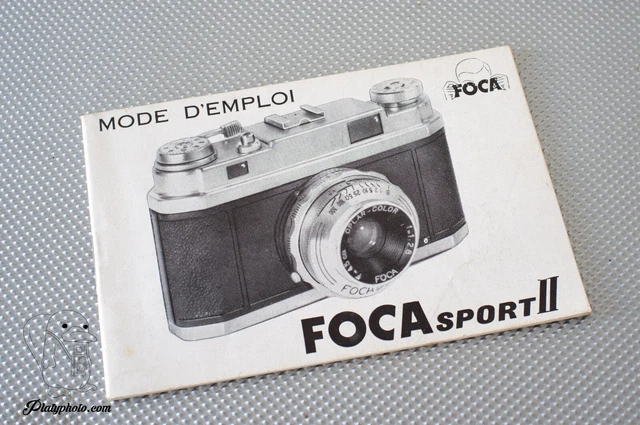 Foca Sport Ii Mode D'emploi Notice Manual Fr