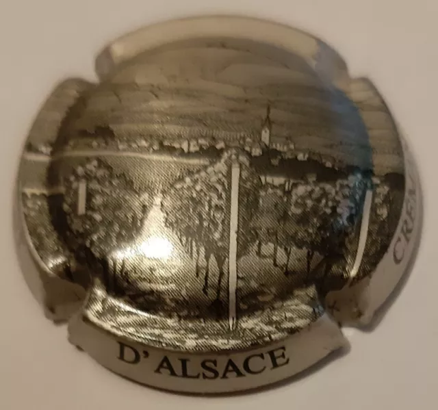 Capsule de crémant D'Alsace