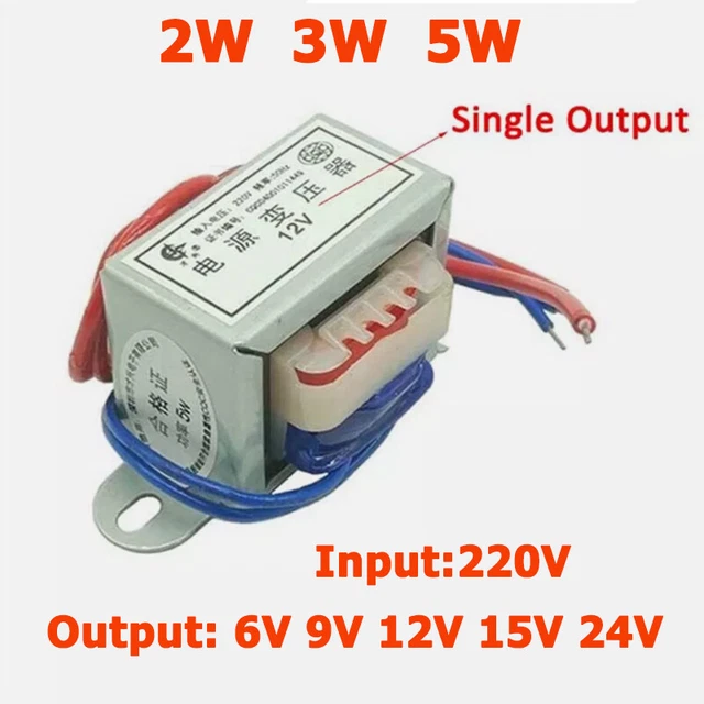 Power transformer DB-50VA/W 220V to 15V AC Single voltage (output
