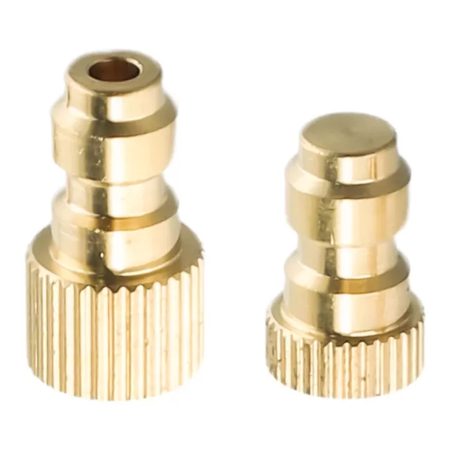 Easy to Use Dust Plug for 8MM Quick Connect Male Hex Connector [2 Pack]