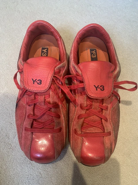 Red y3 trainers shop