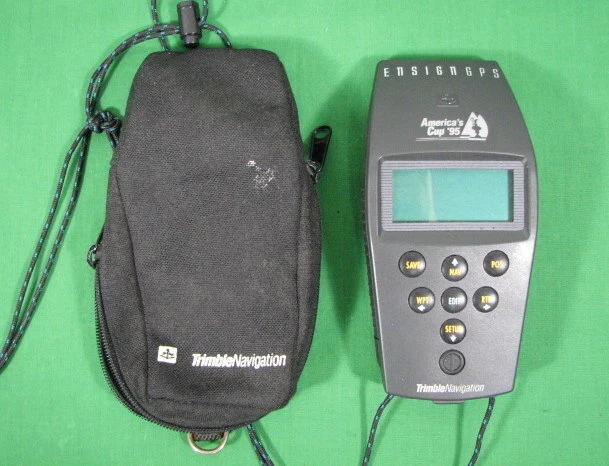 Trimble Navigation Ensign Gps Model 17319 America's Cup 95 Ed Untested As Is