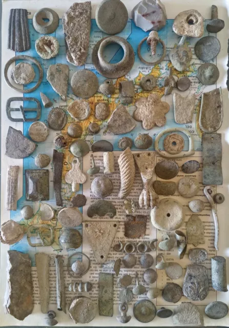 Gran lote de antigüedades mas de 100 piezas