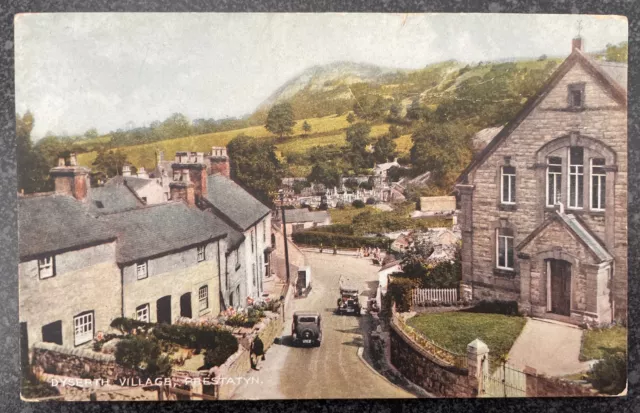 Dyseth Village, Prestatyn Postcard