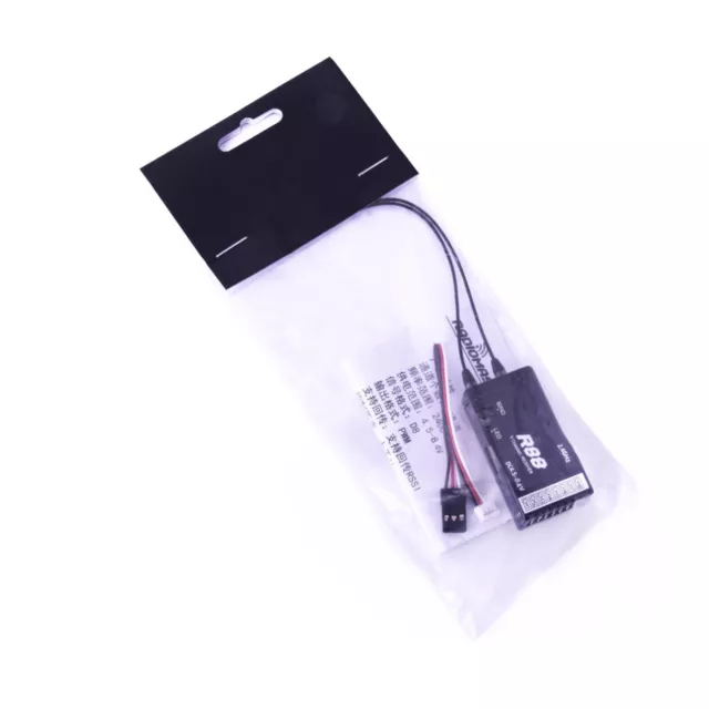 PWM 4.5-8.4V R88 2.4GHz 8CH Over 1KM PWM Nano Receiver Compatible for FrSky D8