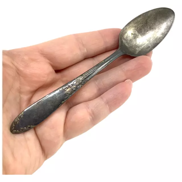 King edward online silverplate baby spoon