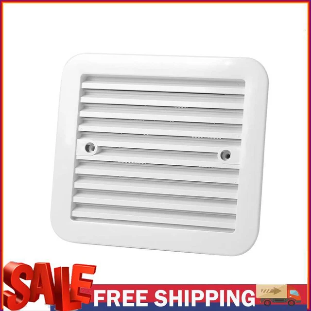 12V Fridge Vent with Fan for RV Trailer Side Silent Air Outlet Ventilation Fan