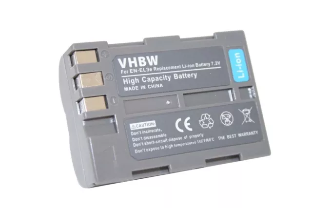 BATTERIE pour NIKON D80 D200 D300 D700 D90 SLR