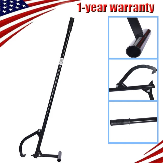 48 inch Metal Timber Jack TimberJack Triple Thick Log Lifter Heavy-Duty Log Jack