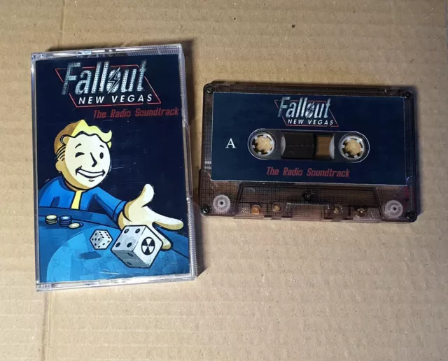 Banda sonora de casete de Fallout New Vegas, no vinilo de videojuego