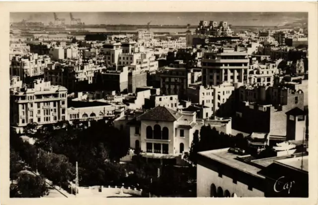 CPA AK CASABLANCA Panorama de la Ville vue prise des Services MAROC (688618)