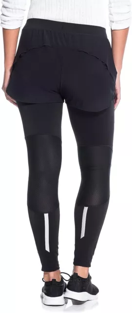 Pantaloni da corsa da donna Gregster leggings rubi, nero, m 2