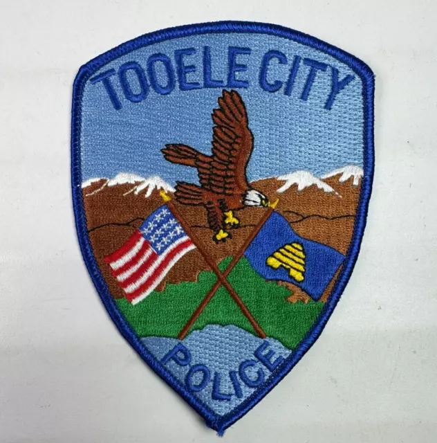 Tooele City Police Utah UT Patch U4