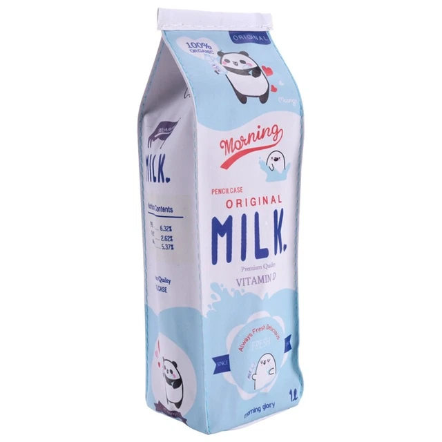 Nueva Simulacion Creativa de Leche de Estuche de Lapiz LinB4
