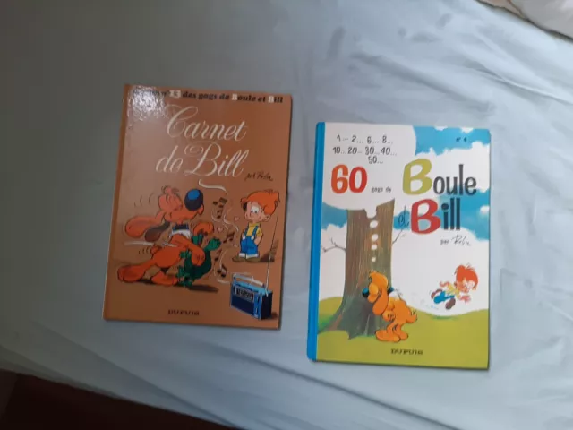 2 albums Boule et Bill