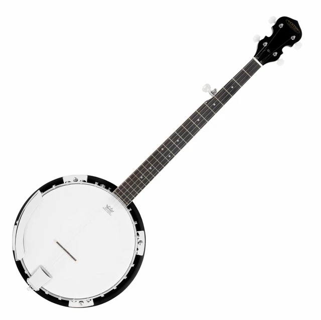 Banjo Folk Guitare Bluegrass 5 Cordes Résonateur avec 11'' Peau originale Remo