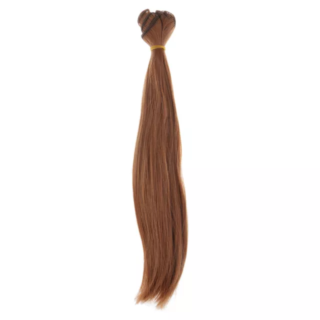 High-temperature Wire Straight Hair Wig for AG American Doll Dolls Changing Kit