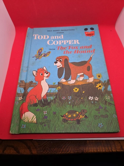 WALT DISNEY TOD And Copper From The Fox And The Hound. Children's Book ...