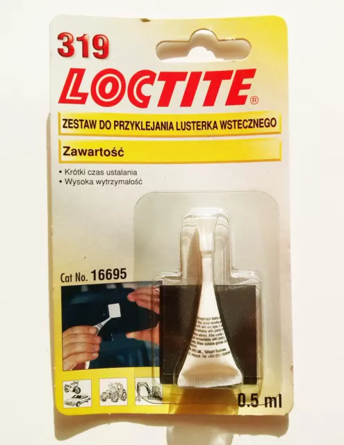 Loctite 319 Voiture Arrière Miroir Vue Adhésif Kit Verre & Métal Collé, Antenne