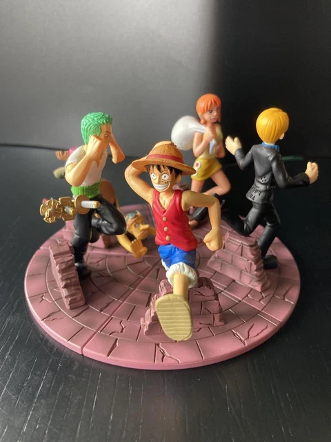 ONE PIECE FIGURE lot of 6 Luffy Usopp Chopper Nami Zoro sanji Complete