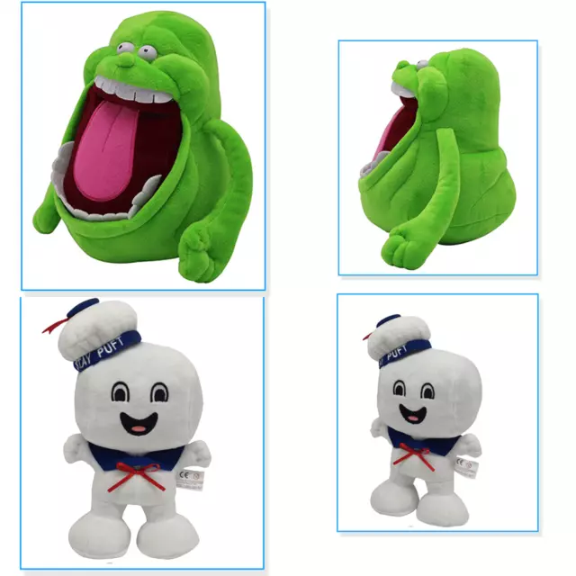 Ghostbusters Plush Toys Marshmallow Man/Slimer Green Ghost Doll Kids Gift