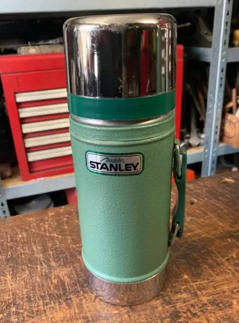 Aladdin Stanley Thermos Bottle 24 oz Wide-Mouth 20-00758 EN12546-1 Green