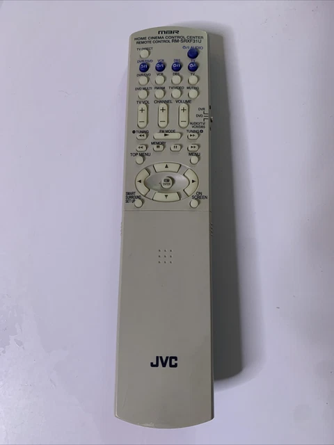 GENUINE JVC HOME Cinema Control Centre Remote Control For TV VCR