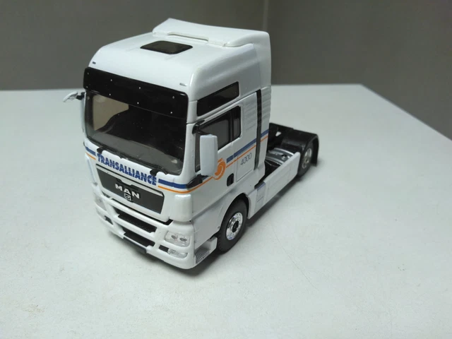 NOUVEAU TRACTEUR MAN TGX GM 18.580 BLANC ELIGOR 1/43 Réf 117382 - La Boutique D'ALAIN