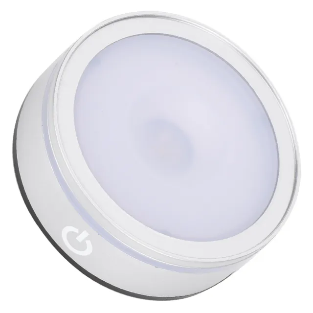 LED Crystal Light Base Silver Spherical Touching Lighting Multi Mode Decor AU