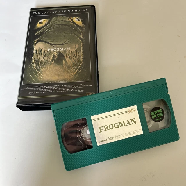 LUNCHMEAT ROTTING PRESS NR Frogman VHS2024 mythical creatureLoveland