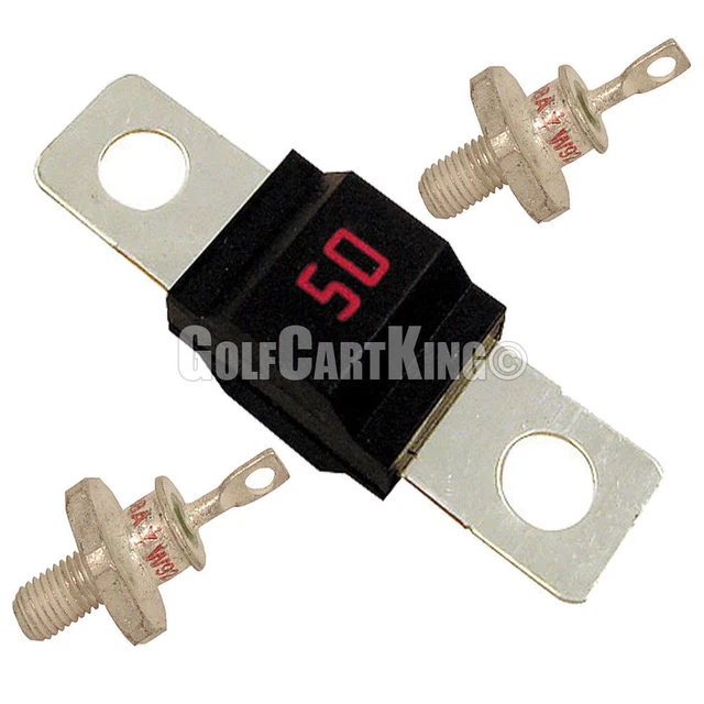EZGO POWERWISE FUSE Resistor Rectifier Diode Combo 36 Volt Golf Cart