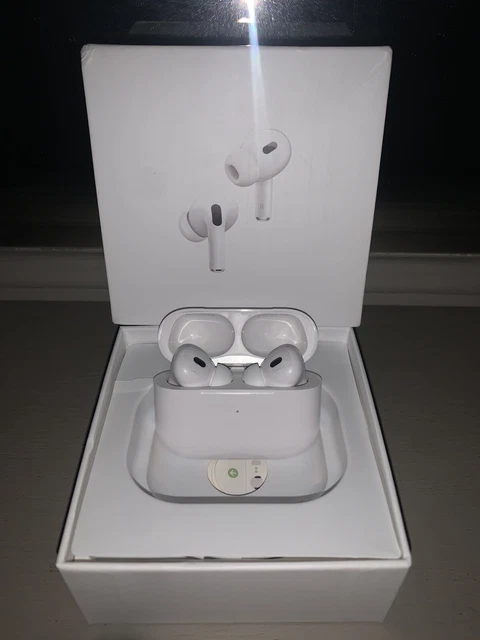 Apple AirPods Pro (2nd Generation) With MagSafe Wireless Charging Case - White