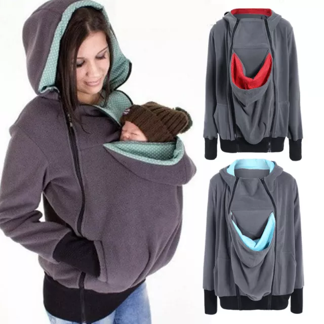 New Baby Carrier Coat Jacket Hoodie Jumper Kangaroo Maternity Outerwear Coats