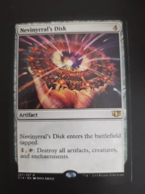 Mtg - Nevinyrral's Disk - Commander 2014 - Ex - Magic The Gathering