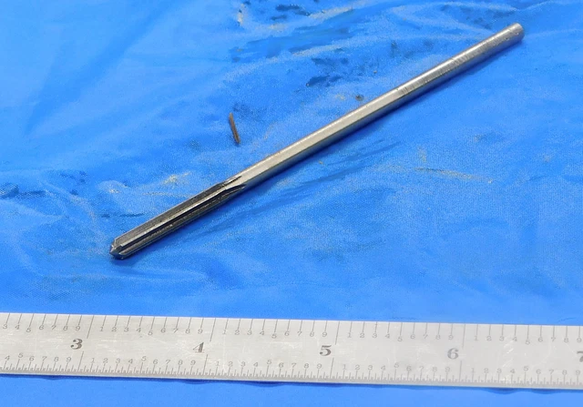 .187" Od Hss Reamer 11/64" Shank 6 Fl .187 .1870 3/16 .1875 -.0005 Undersize