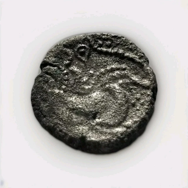 Statère Gaulois Coriosolites (région Corseul) - Classe II Au Nez Pointé - Billon - 80-50 Av. JC