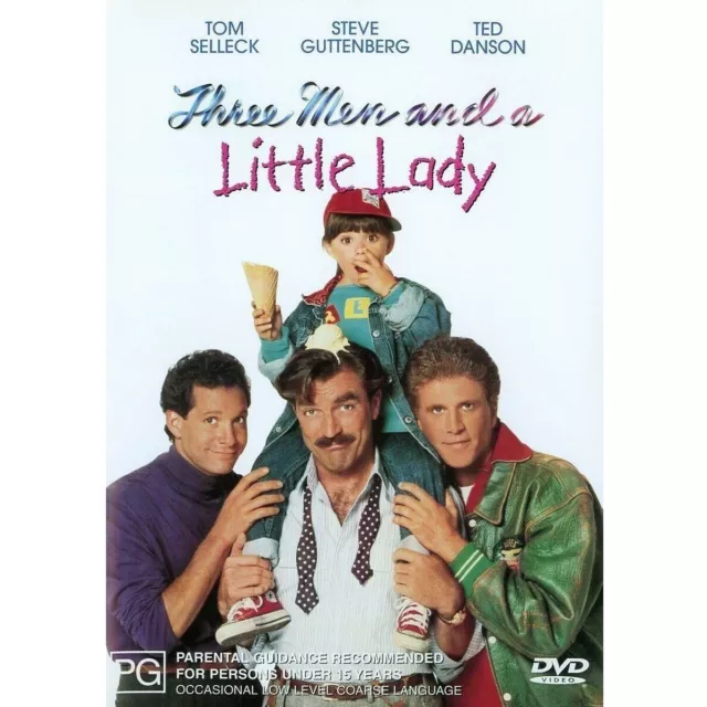 Three Men And A Little Lady (DVD, 1991) PAL Region 4 (Tom Selleck, Ted Danson)