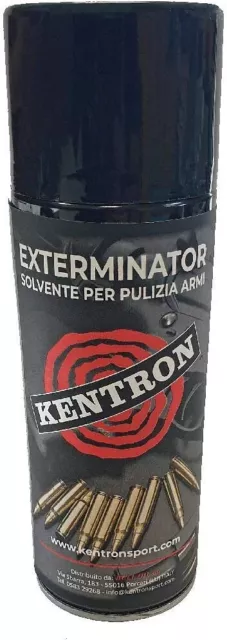 KENTRON Exterminator Solvente Spray 400 ml per Pulizia Armi