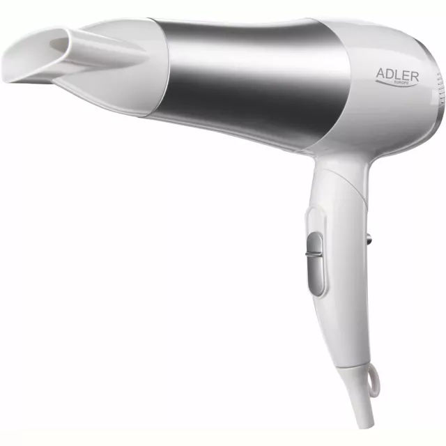 Sèche-cheveux de Voyage Pliable 2 Niveaux de Puissance, Air Froid Buse 360° 2200