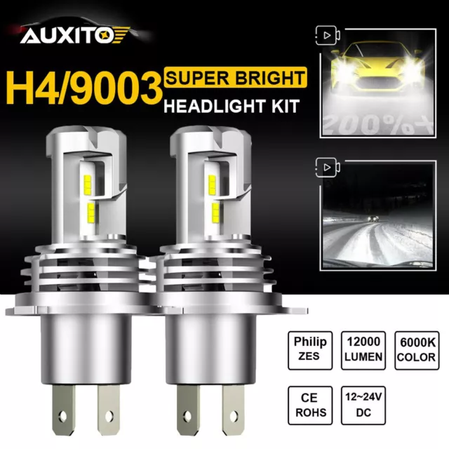 H1 H4 H7 9005 LED Headlight Bulb H11 Combo Kit High Low Beam Super Bright CANBUS