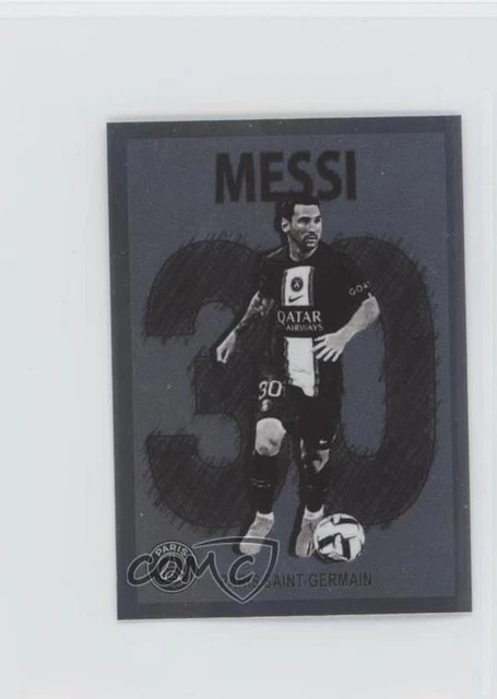2022-23 Panini Foot Stickers Art Crack Lionel Messi #239