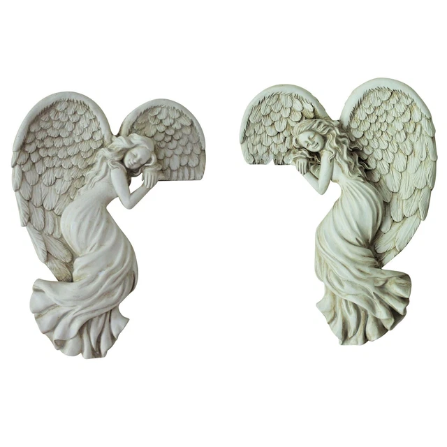 Home Decor European Angel Sculpture Resin Craft Ornaments Garden