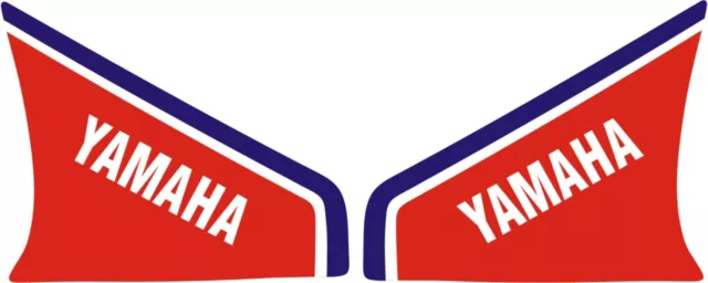 Tank decals for Yamaha RD 350/RZ350 YPVS LC2 31K Red.