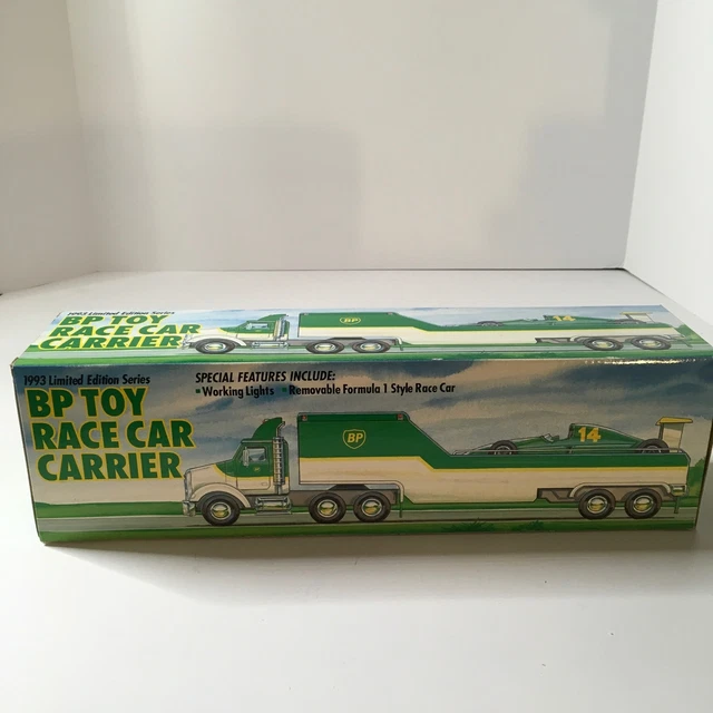 BP Toy Truck Race Car Carrier Formula 1 Lights 1993  Limited Edition