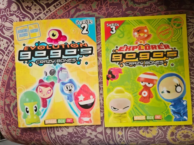 Gogos Crazy Bones Evolution: Series 2 & 3 Sticker Album Comic Books