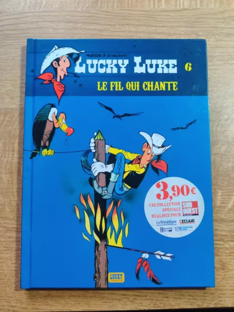 Lucky Luke 6 Le Fil Qui Chante Morris Goscinny 2011 Hardback Special Sammlung